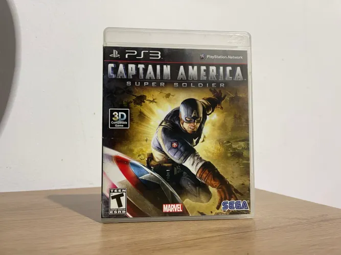 Captain América: Super Soldier Completo Mídia Física PS3