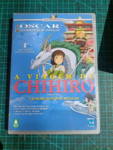 DVD A Viagem de Chihiro - Oscar de Melhor Filme de Animação - Original - Europa Filmes