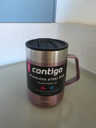 Caneca térmica Rosa - Contigo