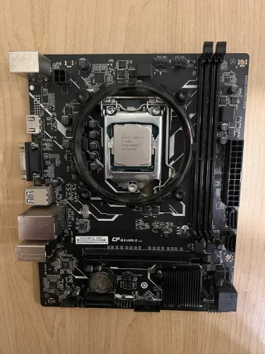 Kit Placa Mãe H310M-E + Processador i3-9100F