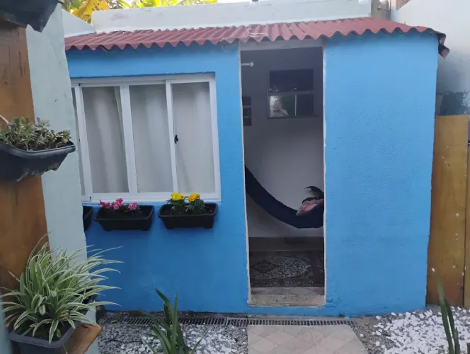 Suíte de hóspedes com varanda
