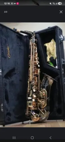SAX ALTO CONDOR Preto onix 