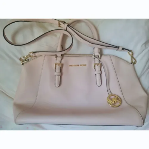bolsa michael kors (modelo ciara) - rosa bebê