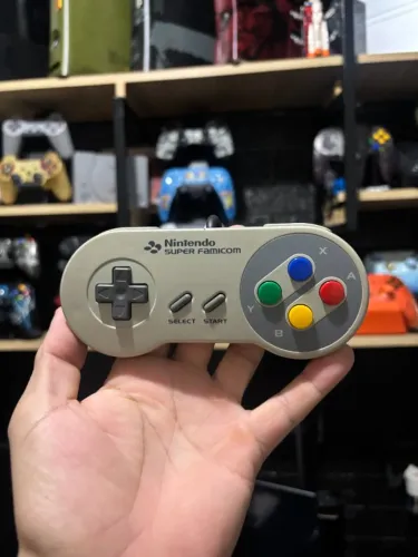 Controle oficial Super Famicom Nintendo Super Famicom SFC MUITO BOM ESTADO!