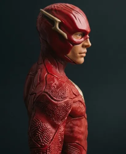 Estátua Flash Iron Studios
