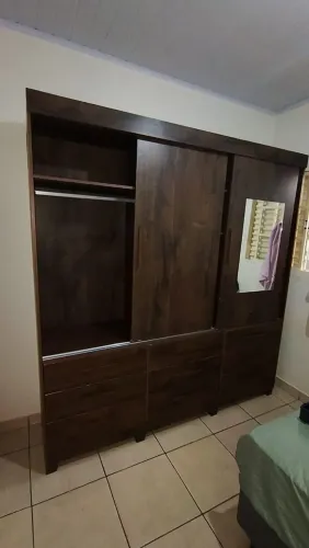 Guarda roupa USADO incluso entrega e montagem
