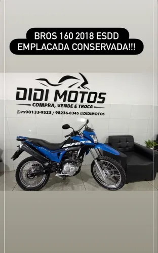 Vendo bros 160 ESDD 2018 emplacada conservada!