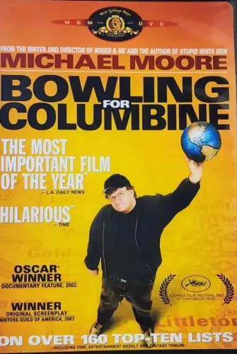Dvd Duplo Documentário Bowling For Columbine Importado