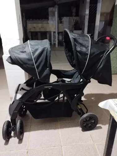 Carrinho de Bebê para Gêmeos Galzerano Doppio