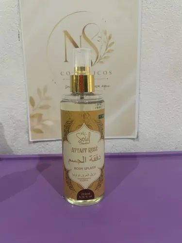 Body Splash árabe ATTAFF ROSE -Soul cosméticos