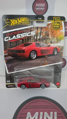 Hot Wheels Ferrari Testarossa Premium Modern Classics