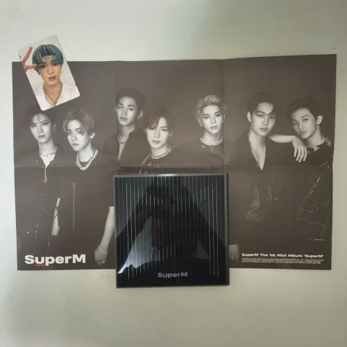 Álbum de Kpop do SuperM "superM" - COMPLETO (venda presencial)