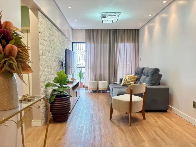 ED. DANÚBIO AZUL - Bacelar Imóveis vende ou aluga, 3 quartos, porteira fechada, Pedreira