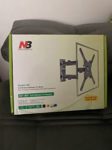 North Bayou Suporte de Parede Articulado para Tv 32 a 47 Polegadas até 27 Kg