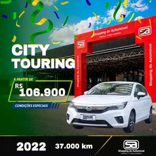 Honda City Hatchback Touring 1.5 Flex 16V Aut. 2022
