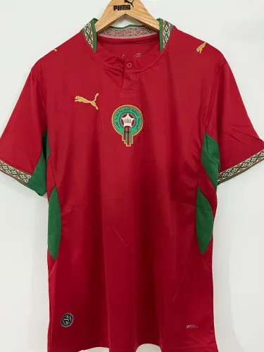 Camisa de Marrocos - Copa do Mundo 2026 (Pronta Entrega)