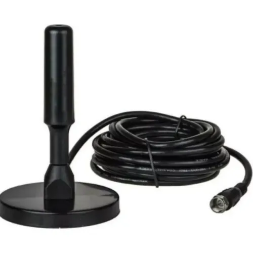 Antena Digital 5 metros interna e Externa Sinal TV HDTV Base Imã Loja Coimbra Entregamos 