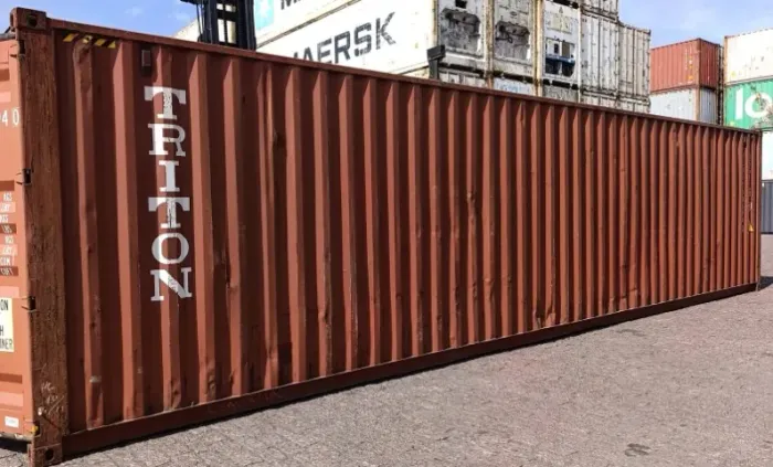 Container 40HC 12m Triton High Cube - Itajaí SC