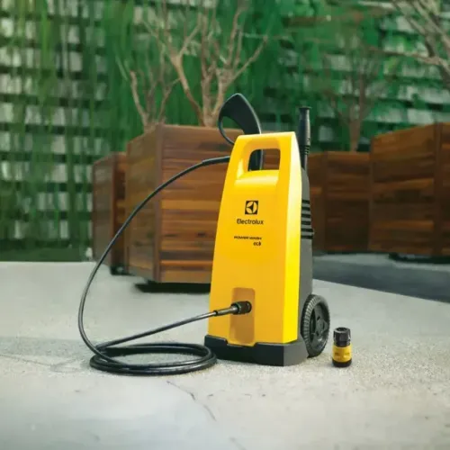 Lavadora Alta Pressão Electrolux PowerWash Eco 1800PSI 1450W EWS30 - Amarelo - 220 Volts