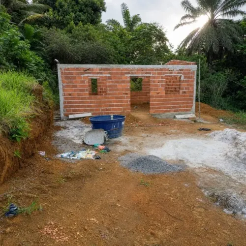 Terreno de 330 m² com construção na Vila Marambaia, Itacaré - R$ 60 mil