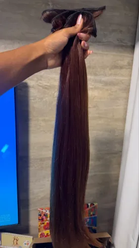 Cabelo humano 100% brasileiro 