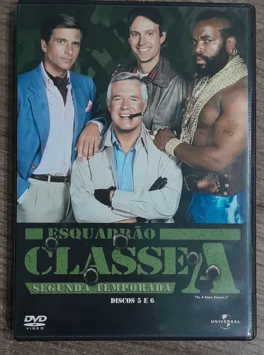 DVD BOX ESQUADRÃO CLASSE A