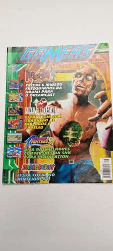 Revista Gamers - Final Fantasy / KOF / Mario Party