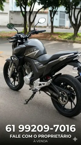 Moto em excelente estado de conservação no valor de 20 mil ZAP *