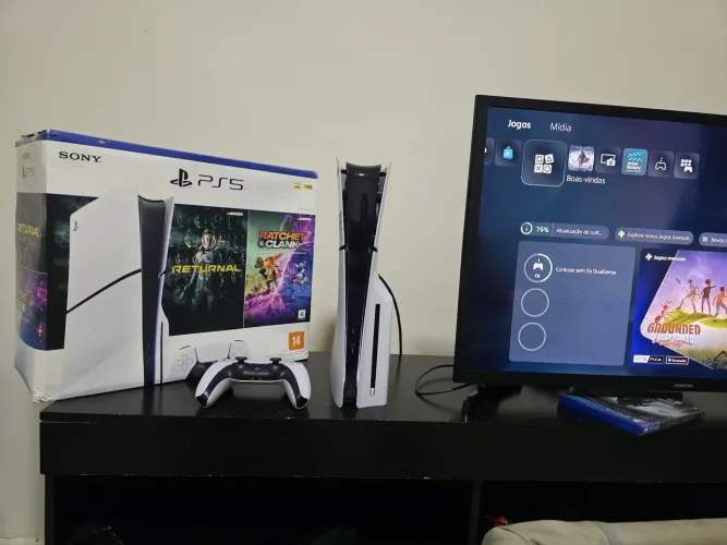 Playstation 5 SLIM MÍDIA FÍSICA