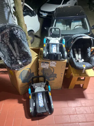 Carrinho para gêmeos chicco