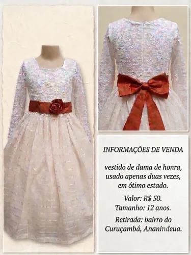 Vestido de Dama de honra