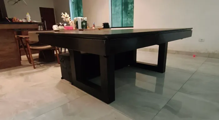 Mesa de bilhar + ping-pong 