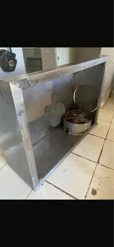 Forno industrial e coifa