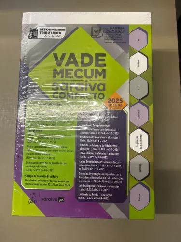 Vade Mecum compacto Saraiva 31º edição 2025