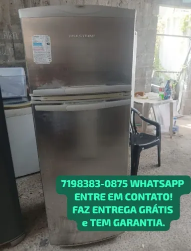 Geladeira Inox Frost Free ENTREGA GRÁTIS E GARANTIA