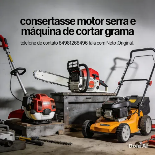 Conserto de máquina dois tempos em geral