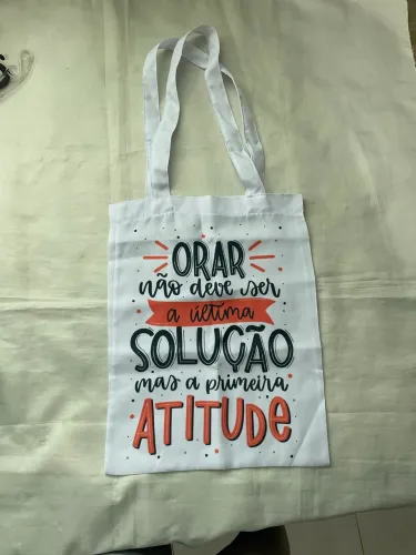 ecobag frase cristã