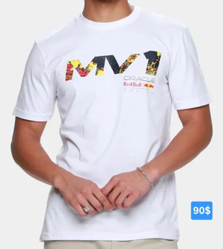 Camisa da Oracle Red Bull G original