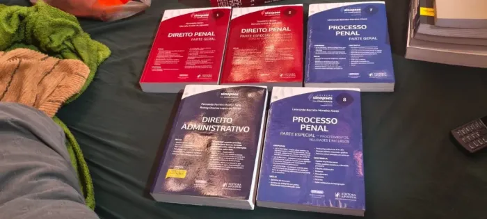 MEGA COMBO DIREITO (5 Livros) - Coleção Sinopses Juspodivm
