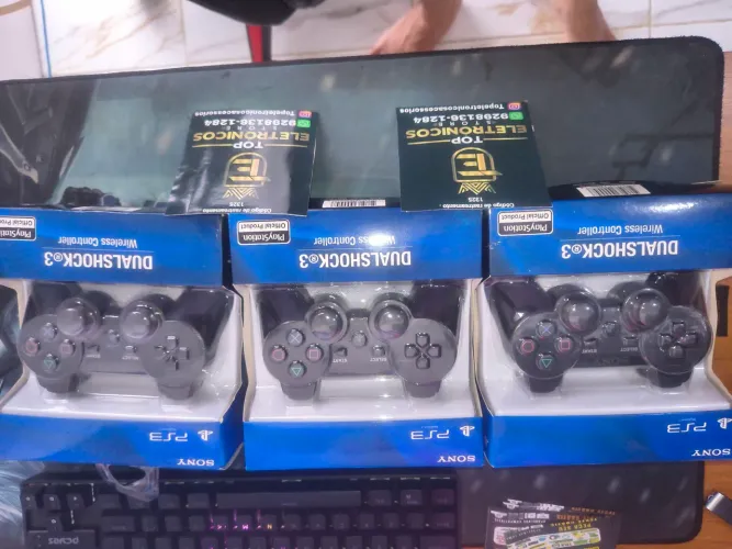 Controle PS 3 sem fio 