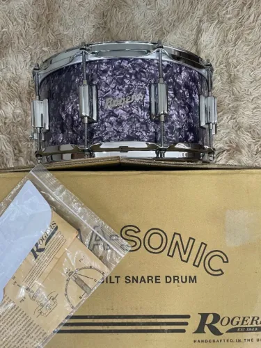 Caixa Rogers ST37-PDP Superten 14x6,5 Purple Diamond Pearl