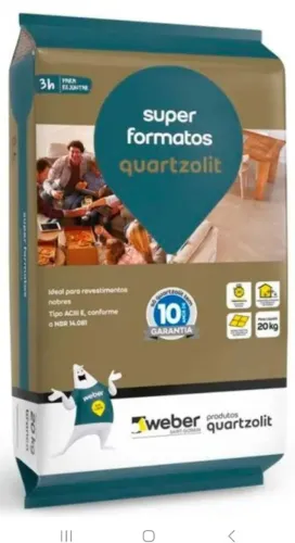 Argamassa promoção 