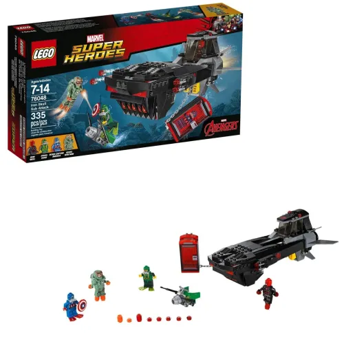 LEGO Marvel 76048 - Ataque de Submarino do Caveira de Ferro