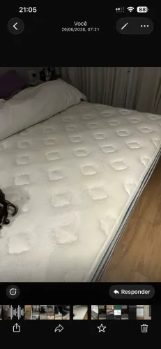 Colchão king beautysleep finess simmons