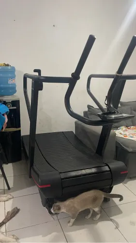 Duas esteiras curvadas kikos