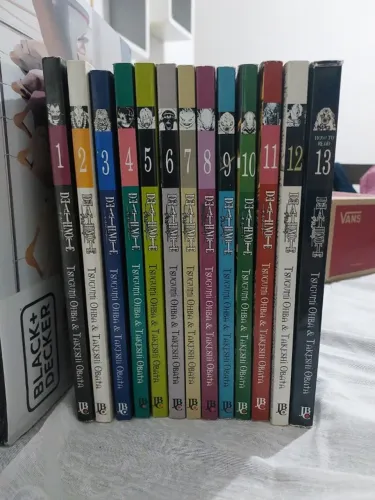 Mangás Death Note (Edição Padrão) - 1 ao 13