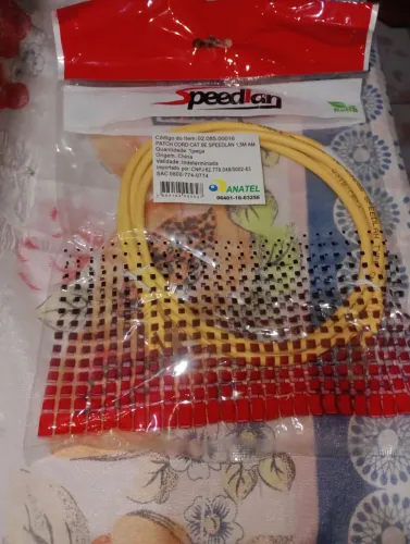 Cabo de internet com 1.5 metros produto novo