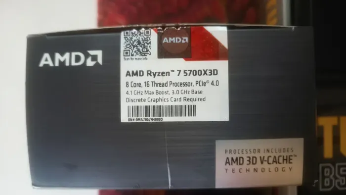 Ryzen 5700x3d Semi-novo