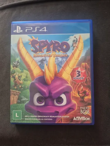 Jogo Spyro PS4 Mídia Física 