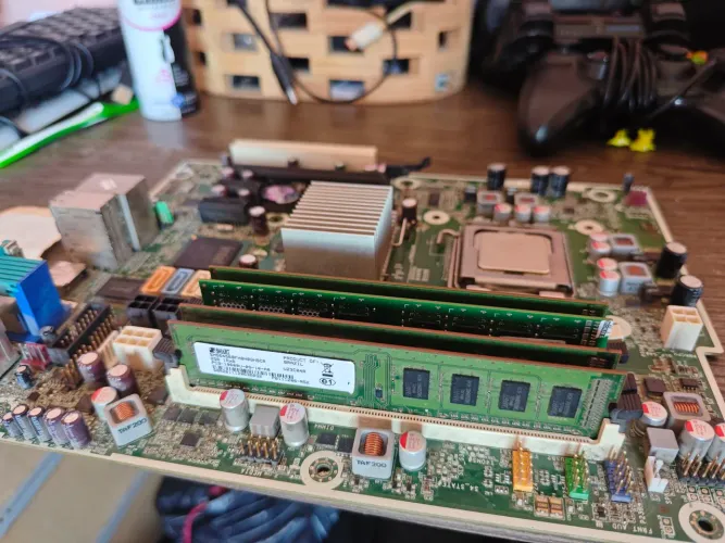 Kit intel LGA775+12GBRAM (65) pra vender logo) Funcionando perfeitamente